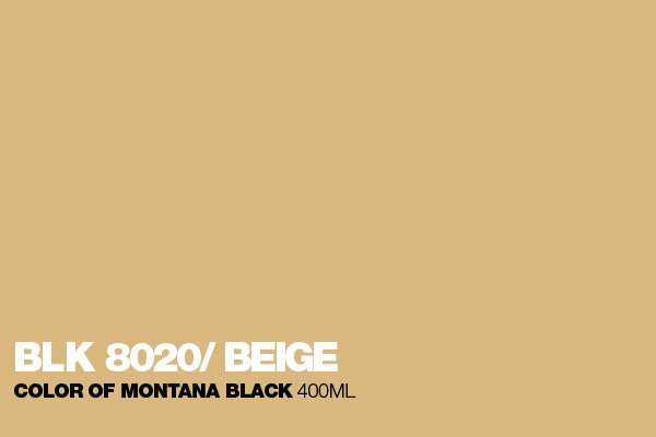 Montana Black 8020 Vaporisateur de peinture Beige 400 ml